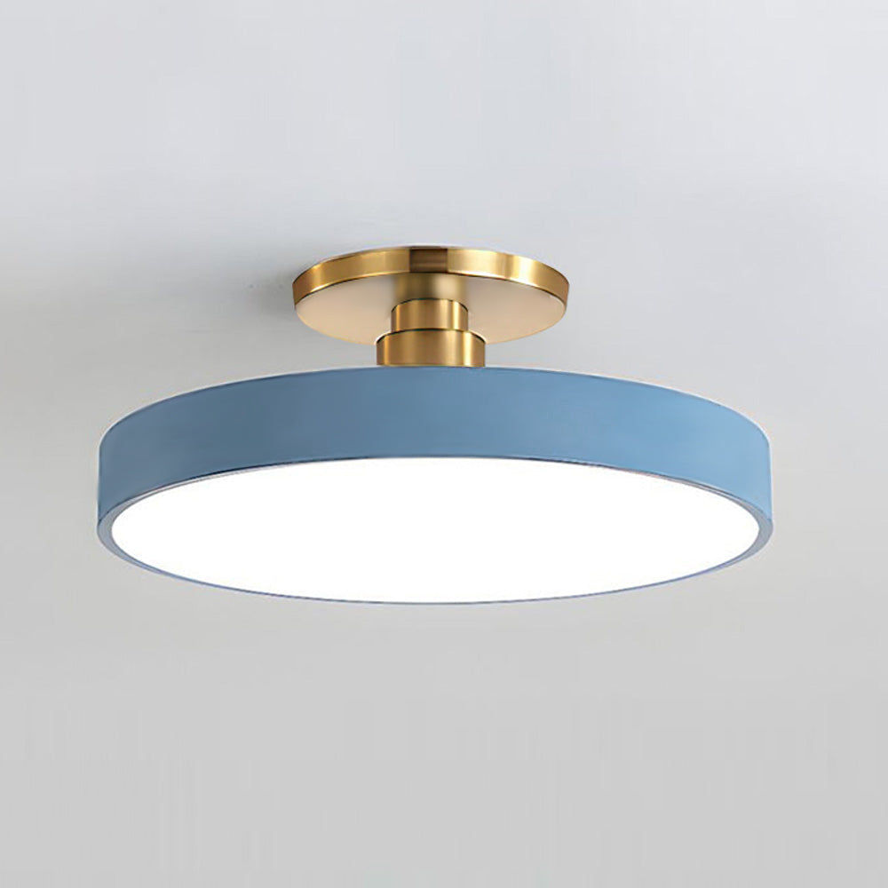 Vionte Plafondlamp – Ronde LED plafondlamp van metaal en acryl met energiezuinig design