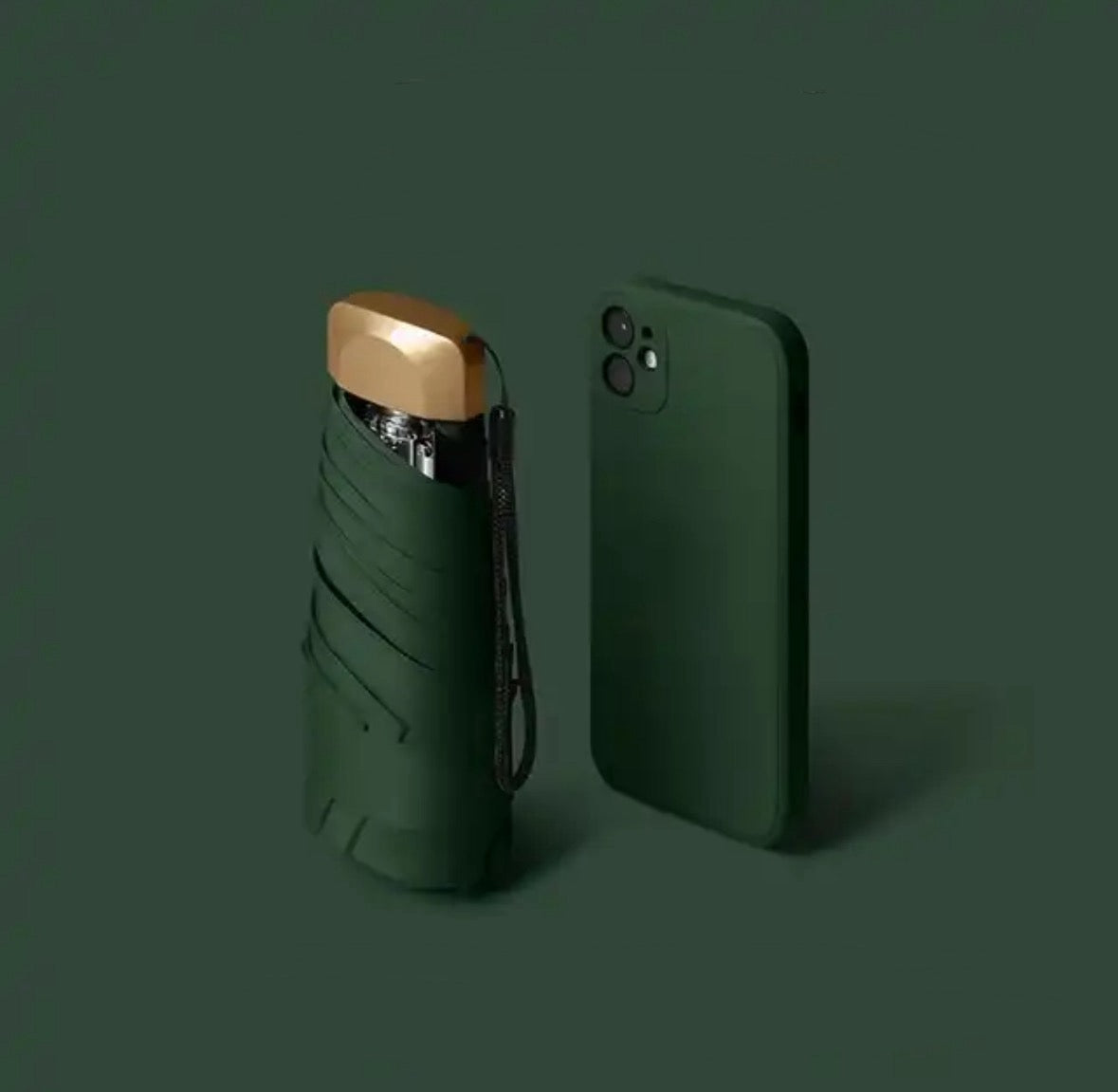 MiniKnirps Paraigua – Paraigua de viatge ultralleuger plegable amb revestiment resistent al vent i protector UV