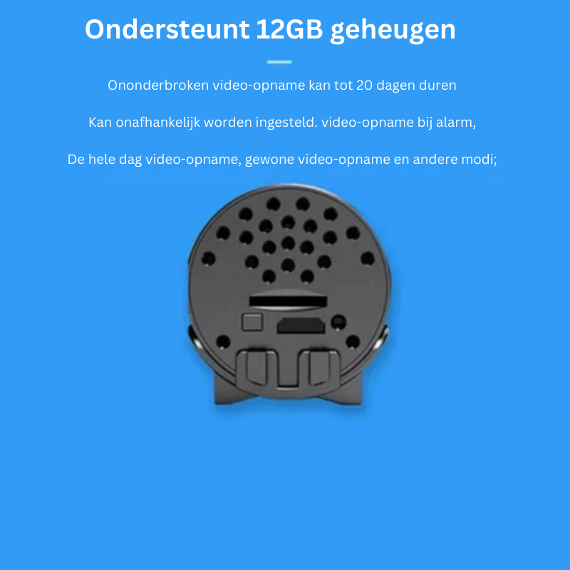 SafeView Mini cámara WLAN – Sen fíos 1080P HD con visión nocturna