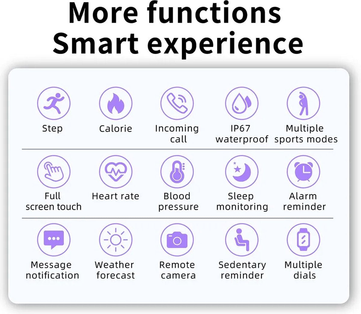 Veyro – Rellotge intel·ligent amb pols, pressió arterial i comptador de passos – iOS/Android