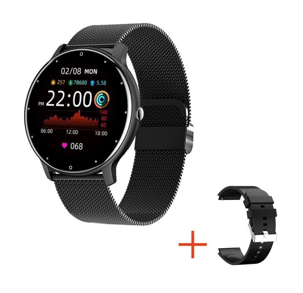 Veyro – Rellotge intel·ligent amb pols, pressió arterial i comptador de passos – iOS/Android