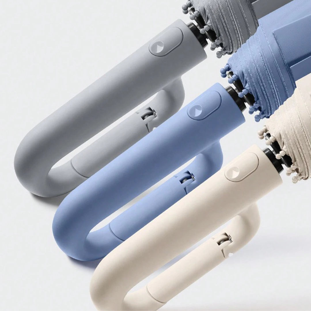 Paraugas ultra resistente ao vento – Automático, reflectante e deseño duradeiro