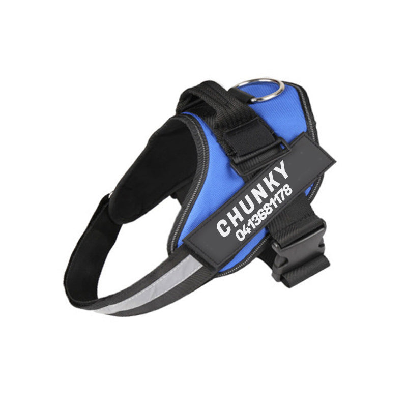 Dogura – Arnès per a gos Anti-Trek Reflectant i còmode amb nom