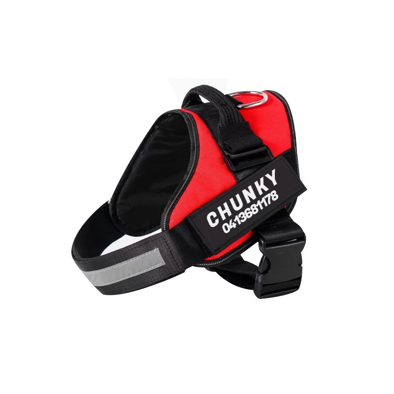 Dogura – Arnès per a gos Anti-Trek Reflectant i còmode amb nom