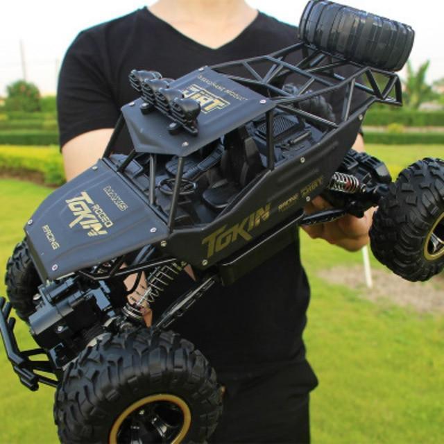 Cotxe RC Offroad 4x4 – Amortidor, 2,4 GHz, abast de 50m