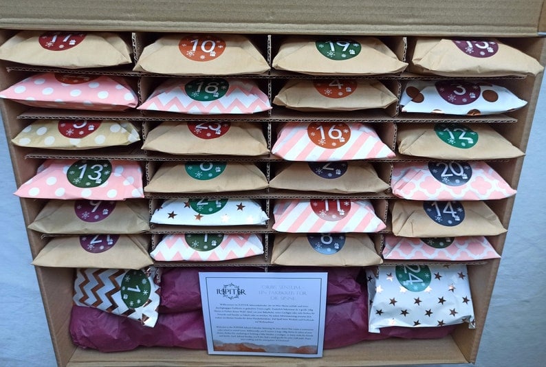 WoolMagic – Calendari d'advent amb 24 sorpreses de llana – Per a fans del tricot i el ganxet