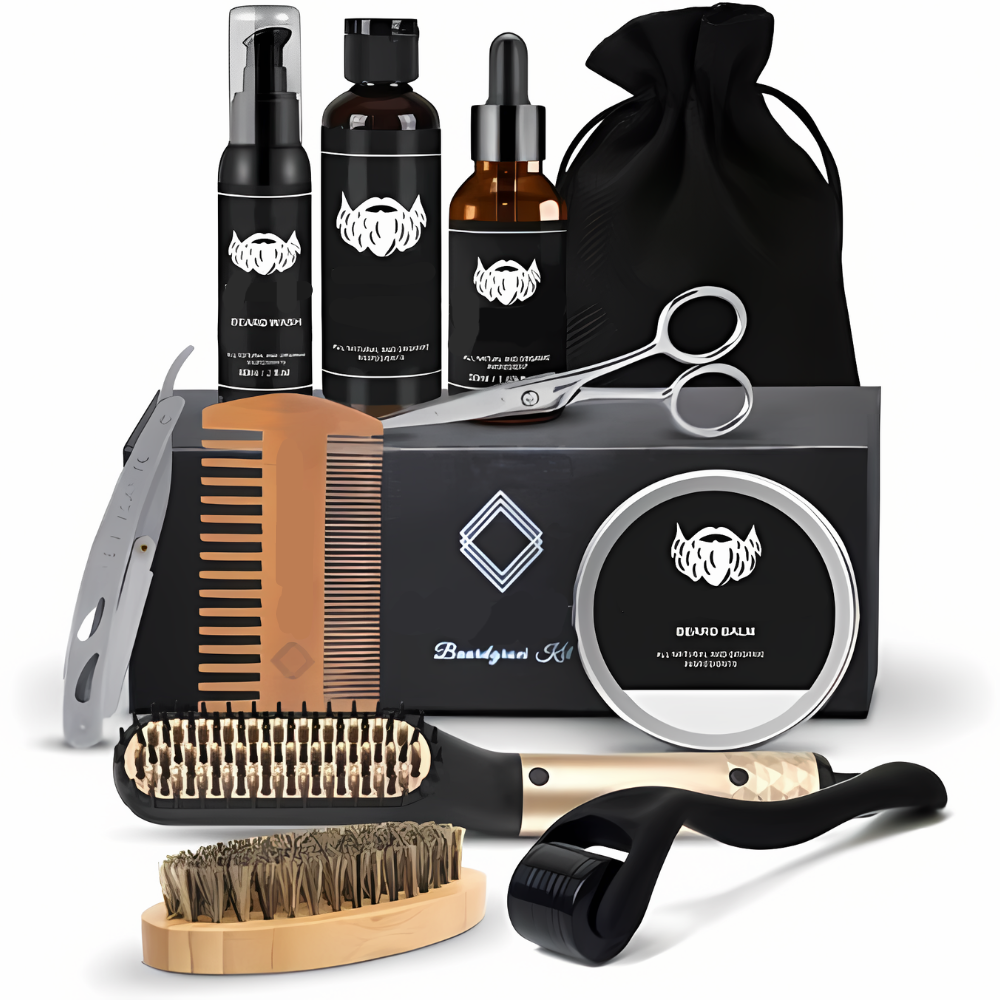 BaronBeard – Conjunt complet de cura de la barba de luxe per a estilisme i creixement