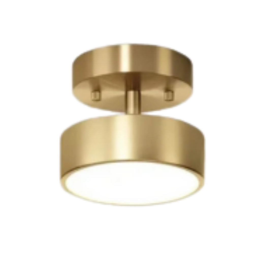 CopperLux Retro Plafondlamp – Làmpada de sostre de coure LED de disseny amb llum càlida i potència eficient energèticament