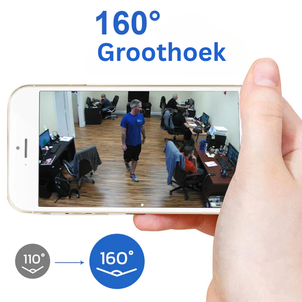 Securo – Càmera de seguretat WiFi Full HD amb visió nocturna i sensor de moviment