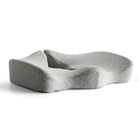 PostureEase ComfortPlus Almofada para sentar – Espuma viscoelástica ergonómica contra a dor de costas