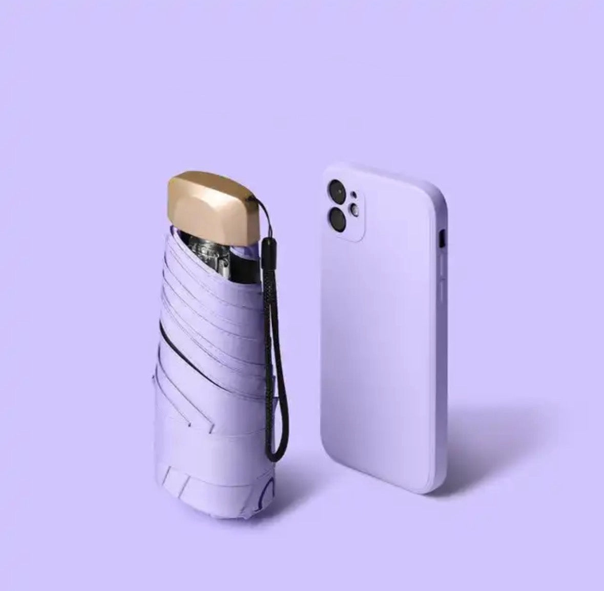 MiniKnirps Paraigua – Paraigua de viatge ultralleuger plegable amb revestiment resistent al vent i protector UV