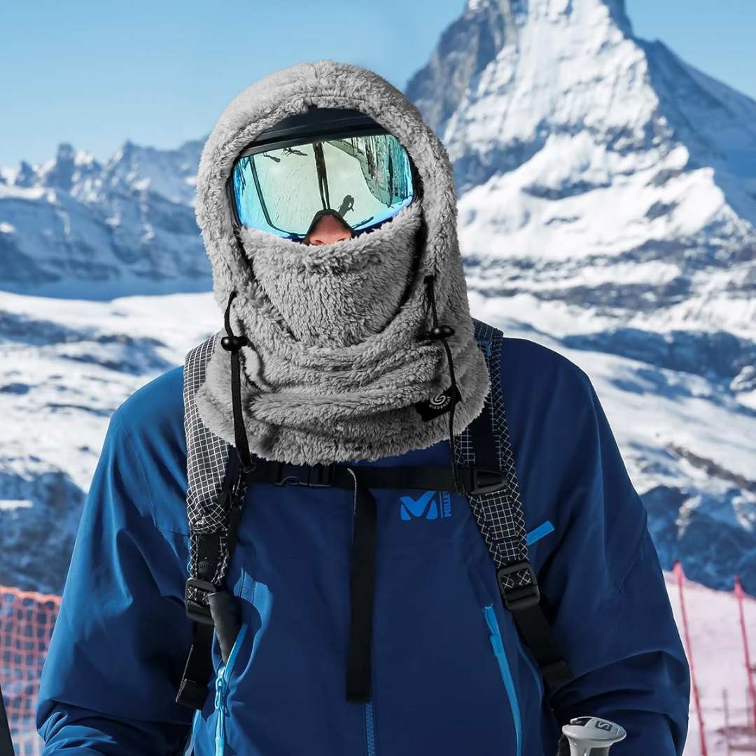 AlpenShield – Sherpa Capuz Polarfleece Balaclava – Protección de inverno e esquí