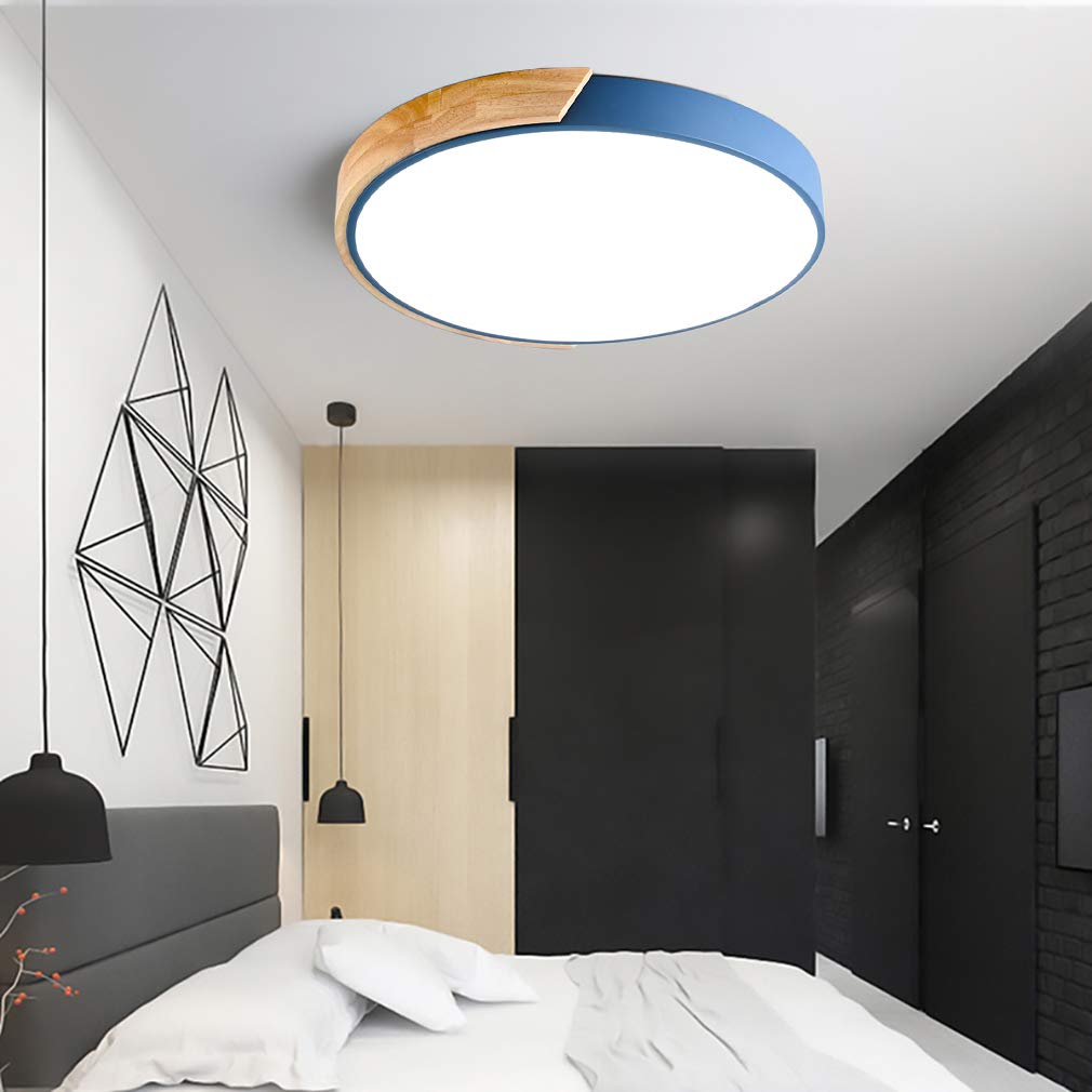 Coloria Plafondlamp – Ronde LED-Verlichting met Kleurrijke Afwerking en Modern Design