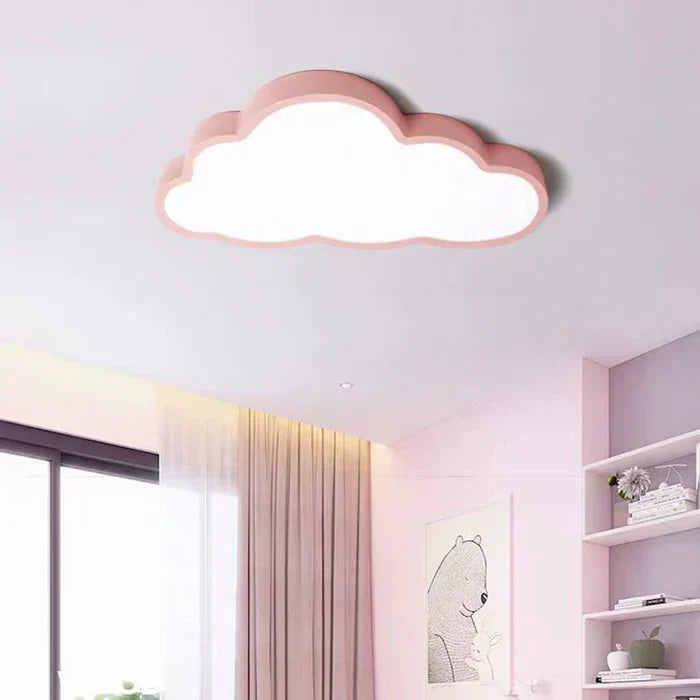 CloudLight làmpada de sostre LED – Làmpada infantil en forma de núvol amb llum blanca càlida i LED eficient energèticament