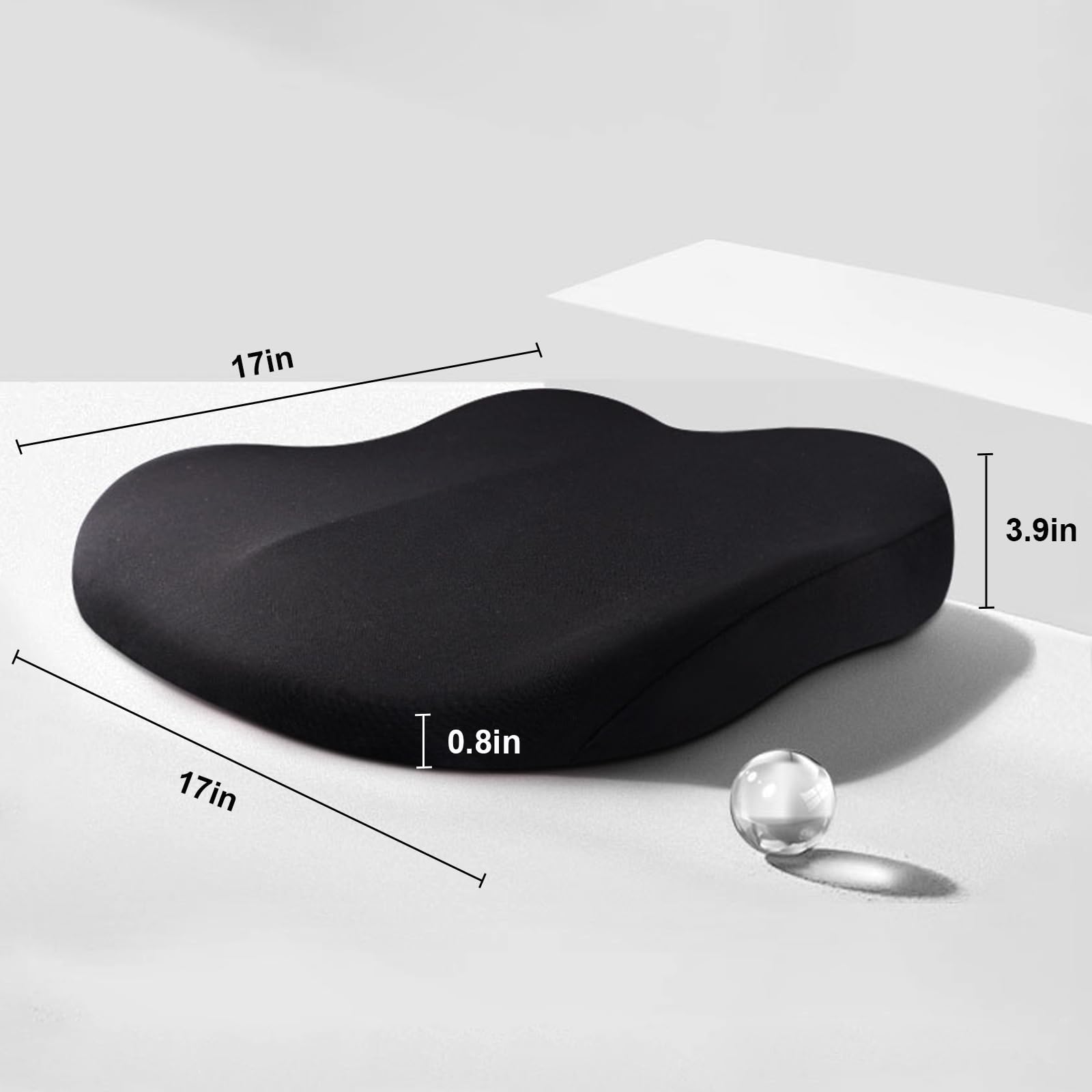 Elevora – Coixí ergonòmic elevador de seient per a adults – Millor visibilitat