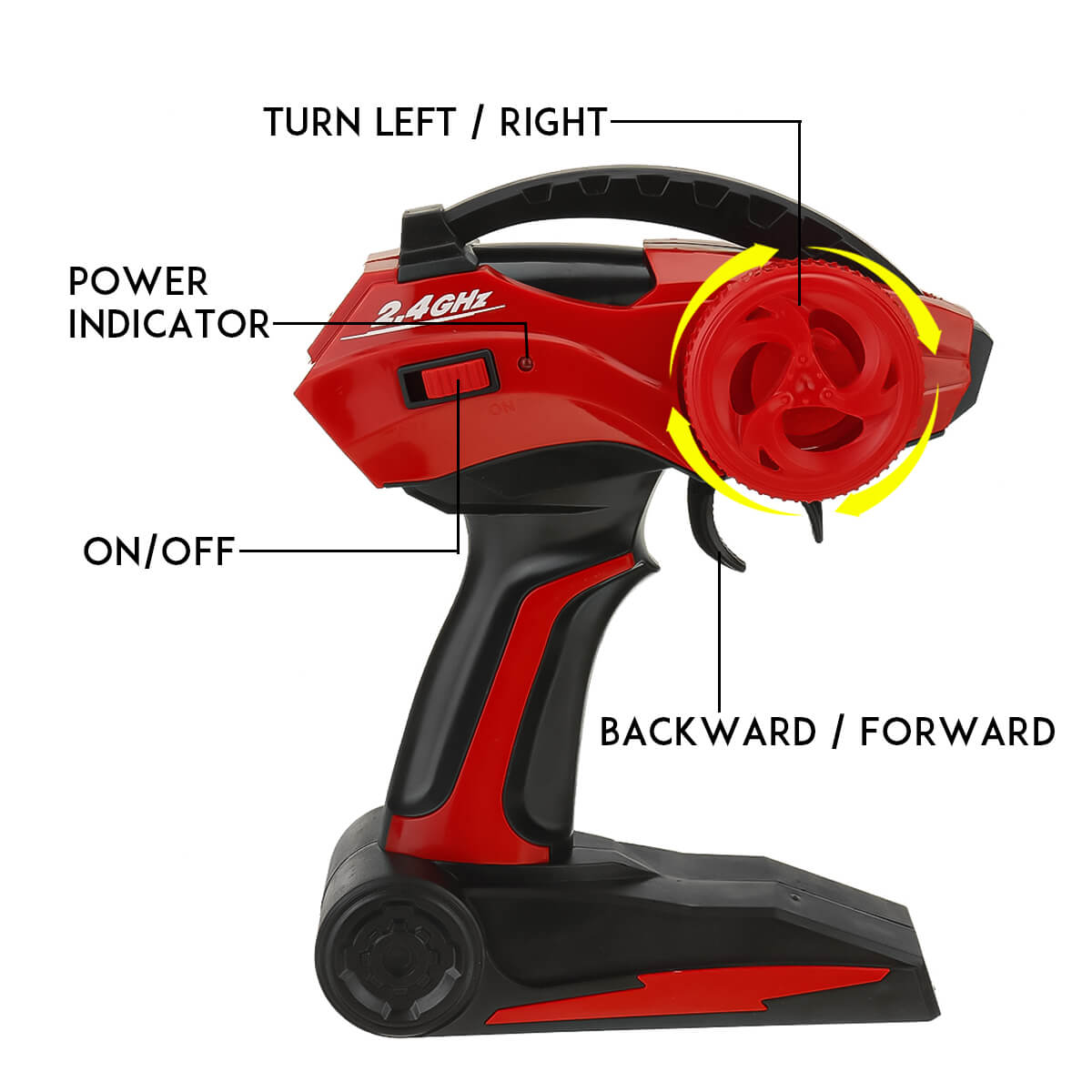 Rovaro – Camió Monstre RC 6WD 1:12 amb LED i 52 km/h – Potent tot terreny