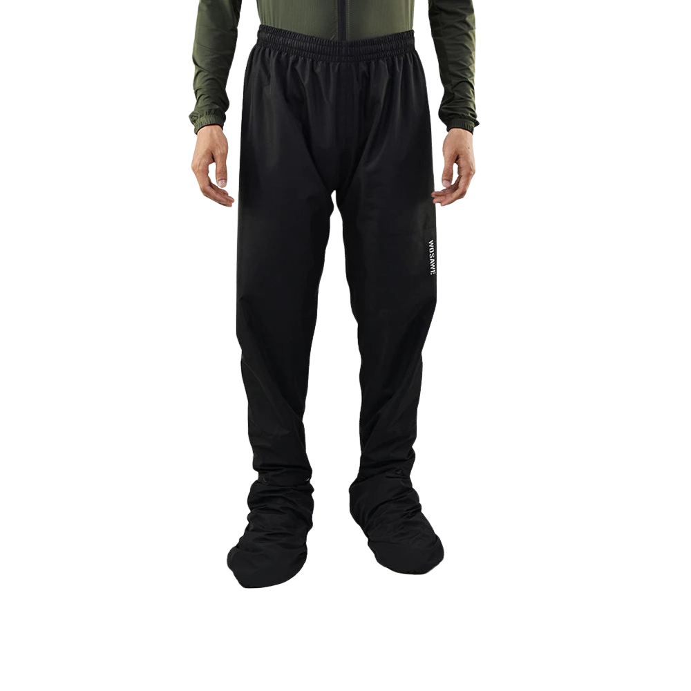 Wosawe Motorregenjas – Waterdichte Herenjas met Reflecterende Details & Winddicht Ontwerp