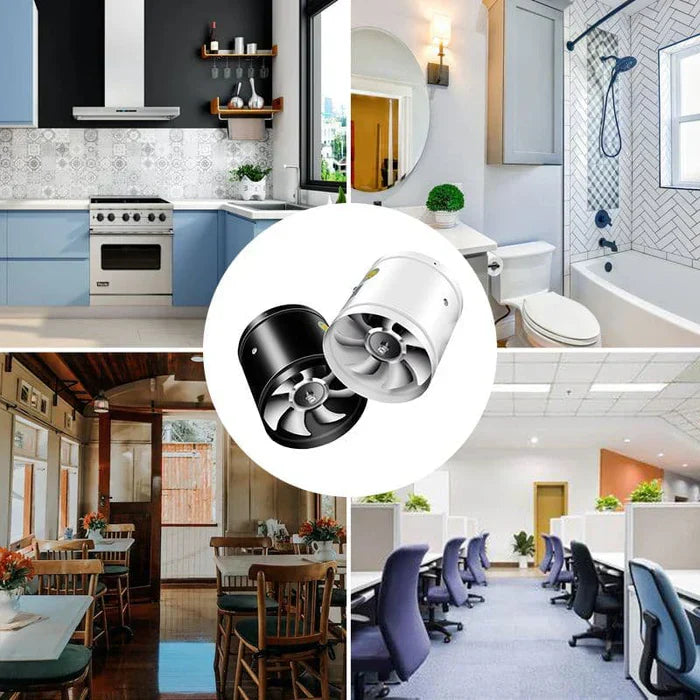 Ventaro Extractor d'aire – Silenciós, Potent i Durable amb Motor de Coure