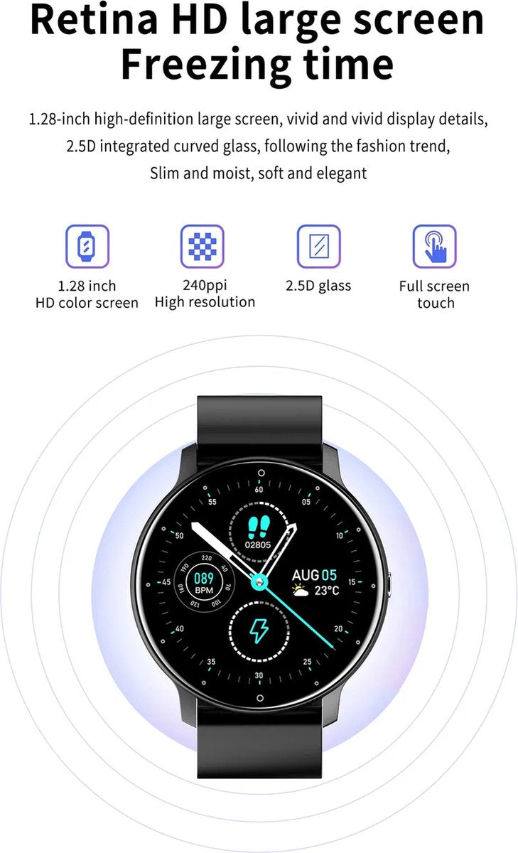 Veyro – Rellotge intel·ligent amb pols, pressió arterial i comptador de passos – iOS/Android