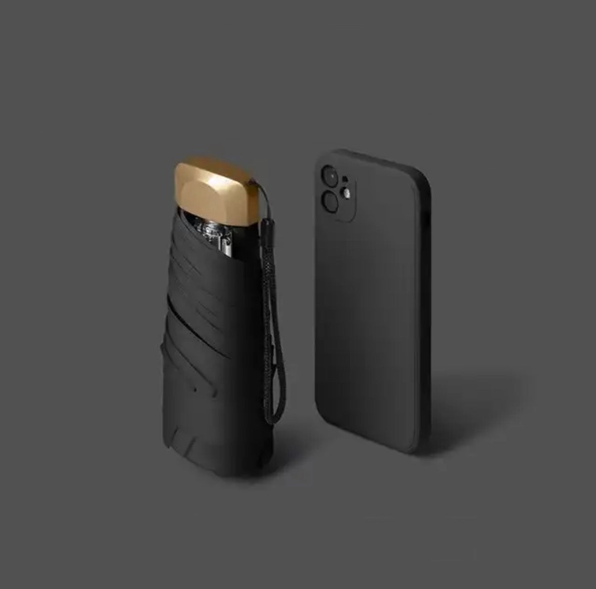 MiniKnirps Paraigua – Paraigua de viatge ultralleuger plegable amb revestiment resistent al vent i protector UV