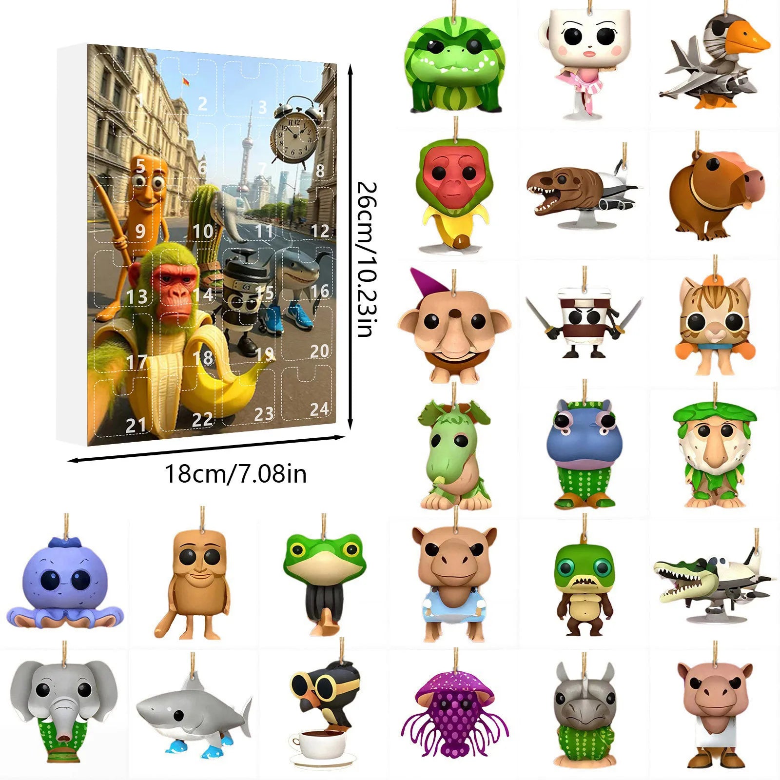 Festiva Adventskalender 2025 – 24-daagse kalender met unieke verrassingen & feestelijk design