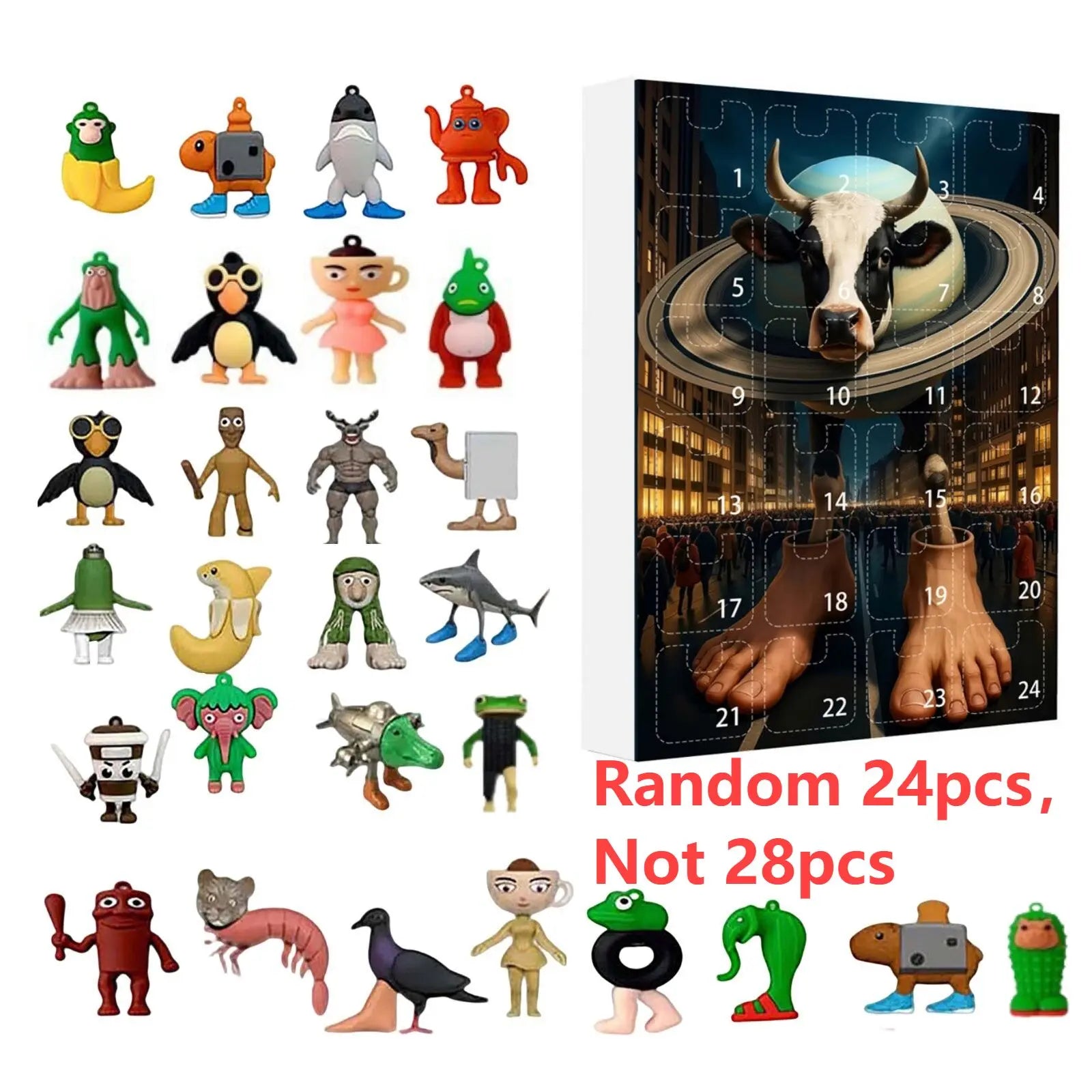 Festiva Adventskalender 2025 – 24-daagse kalender met unieke verrassingen & feestelijk design