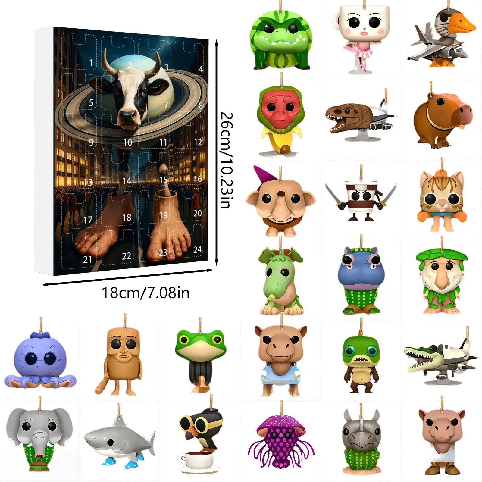 Festiva Adventskalender 2025 – 24-daagse kalender met unieke verrassingen & feestelijk design