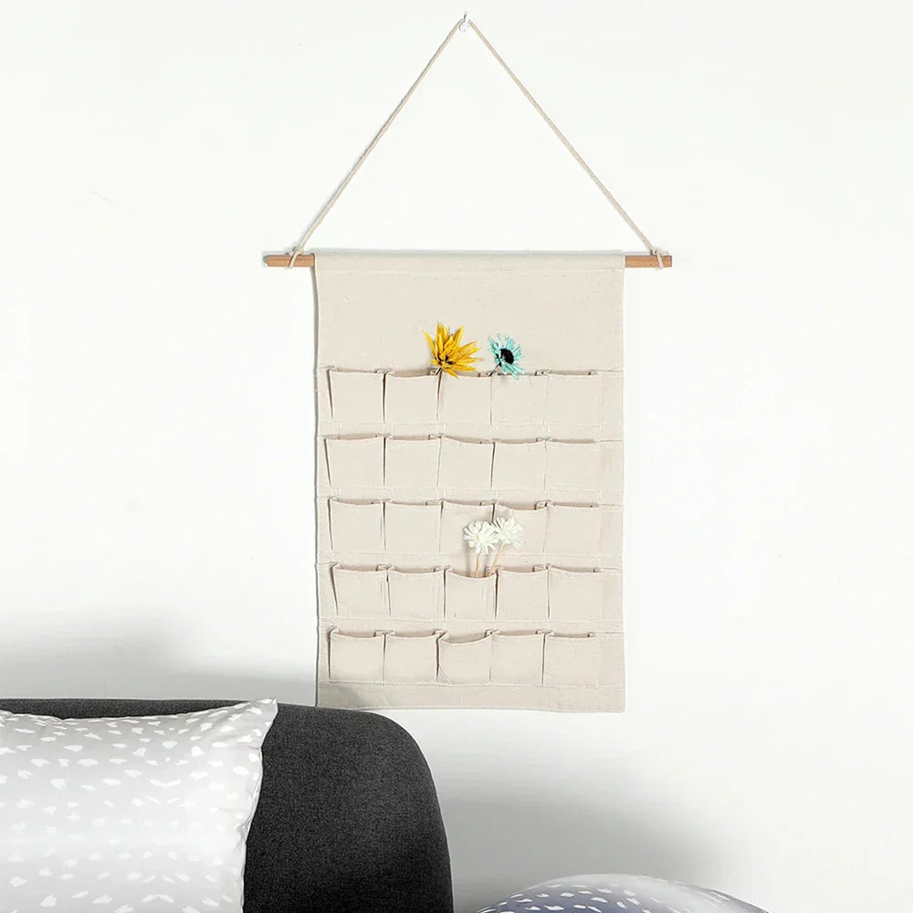 Calendário do Advento FestiveHaven – 24 Sacos de Algodão Reutilizáveis, DIY