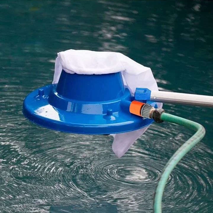 AquaPure netejador de piscines – Funciona amb mànega de jardí, sense química ni electricitat