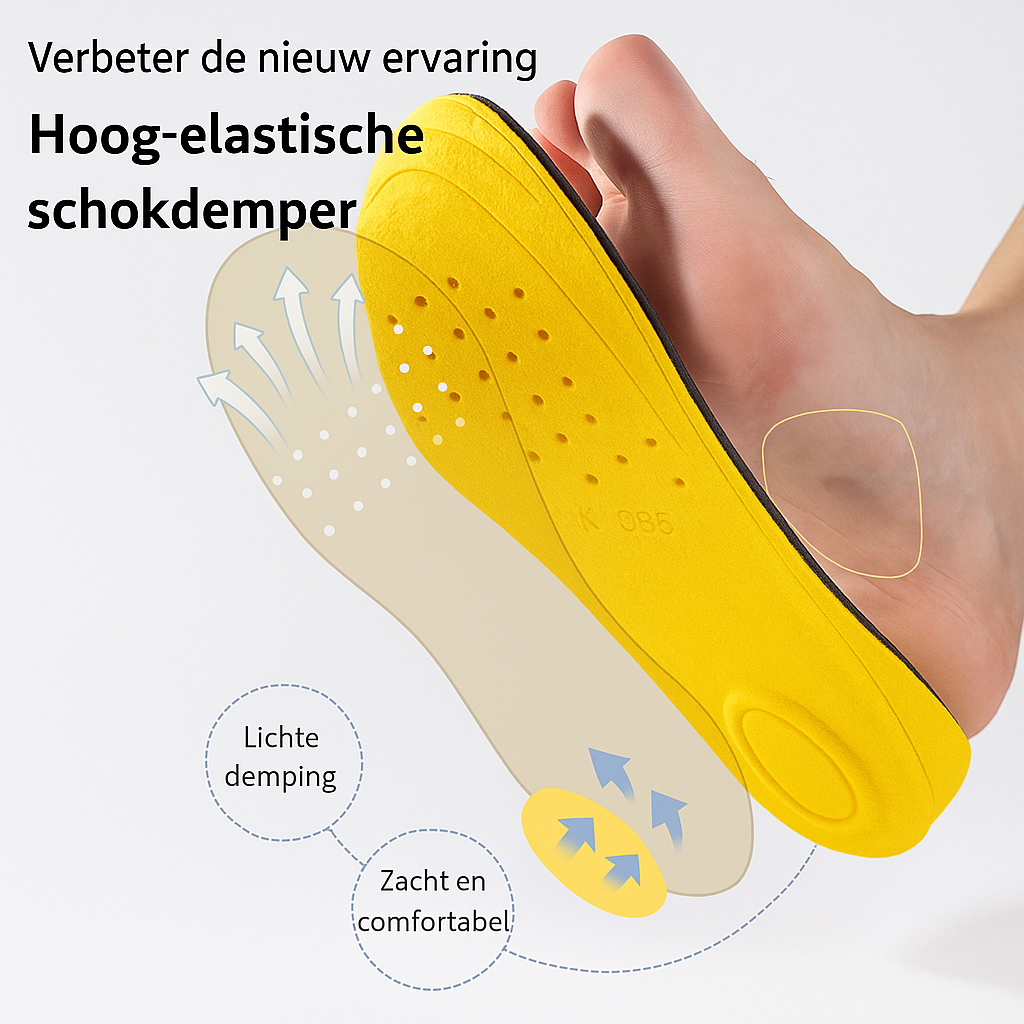 Elevoro – Plantillas invisibles para aumento de altura e confort en cada zapato