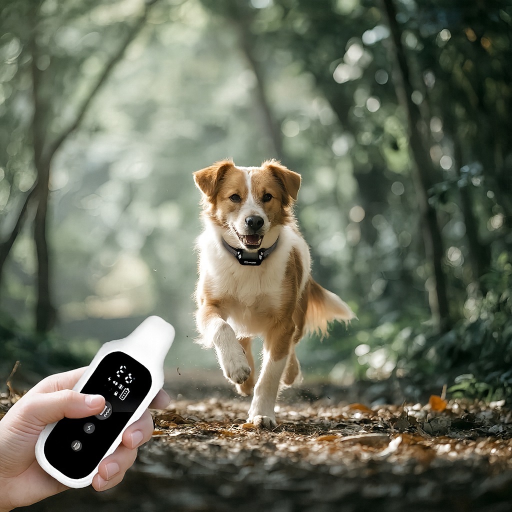 Digitale Hondentrainingshalsband – Waterdicht met Oplaadbare Afstandsbediening