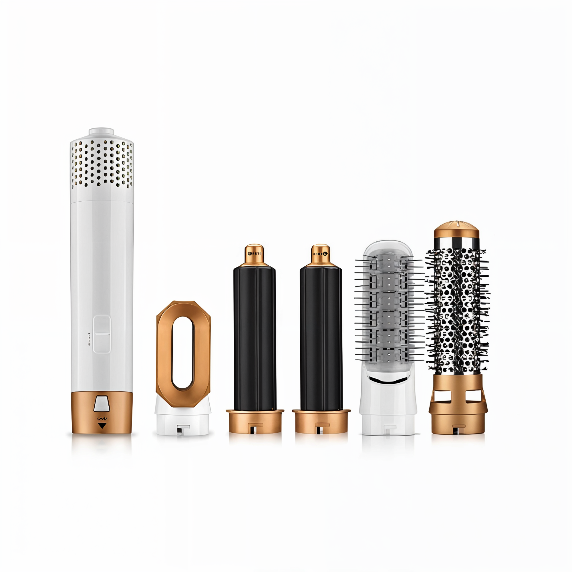 StyleMate – raspall assecador 5 en 1 amb tecnologia d'ions i accessoris d'estilisme