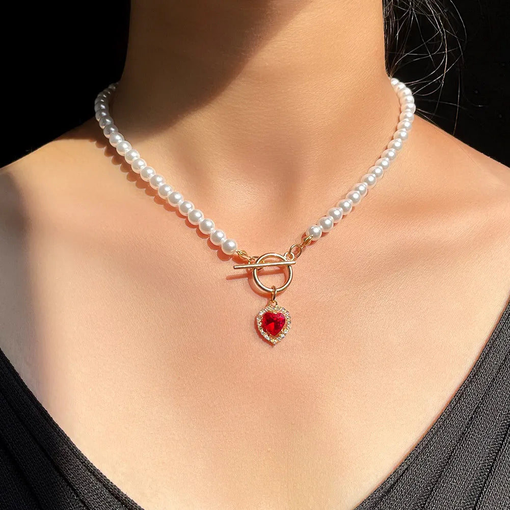 Aureline Parel Choker – Verstelbare Goudkleurige Ketting met Glanzende Parelaccenten voor Tijdloze Elegant