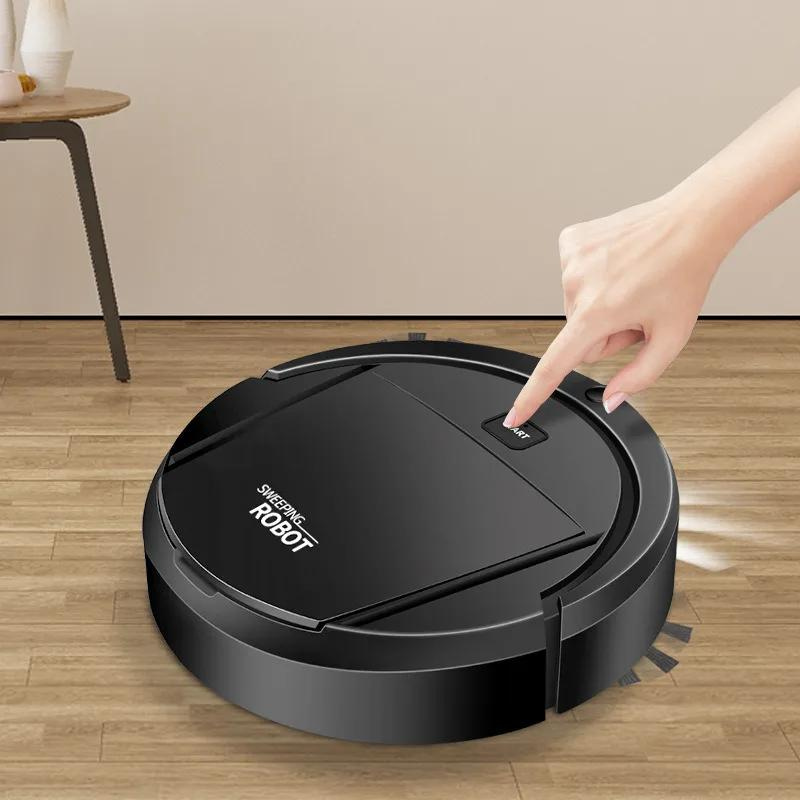SmartClean – Aspirador Robot Inalámbrico 3-en-1 con Navegación Intelixente
