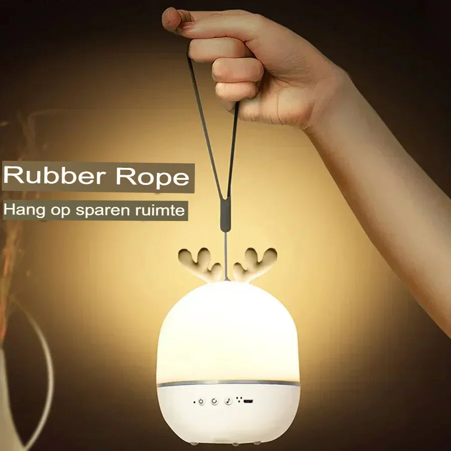 Lunora Sterrenhemel Nachtlamp – 6 Projectiepatronen, LED Verlichting & Kindvriendelijk Design