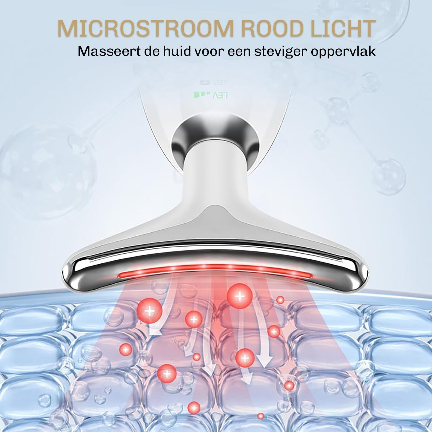 Dermaluxe – dispositivo de lifting facial 7 en 1 con EMS e terapia de luz