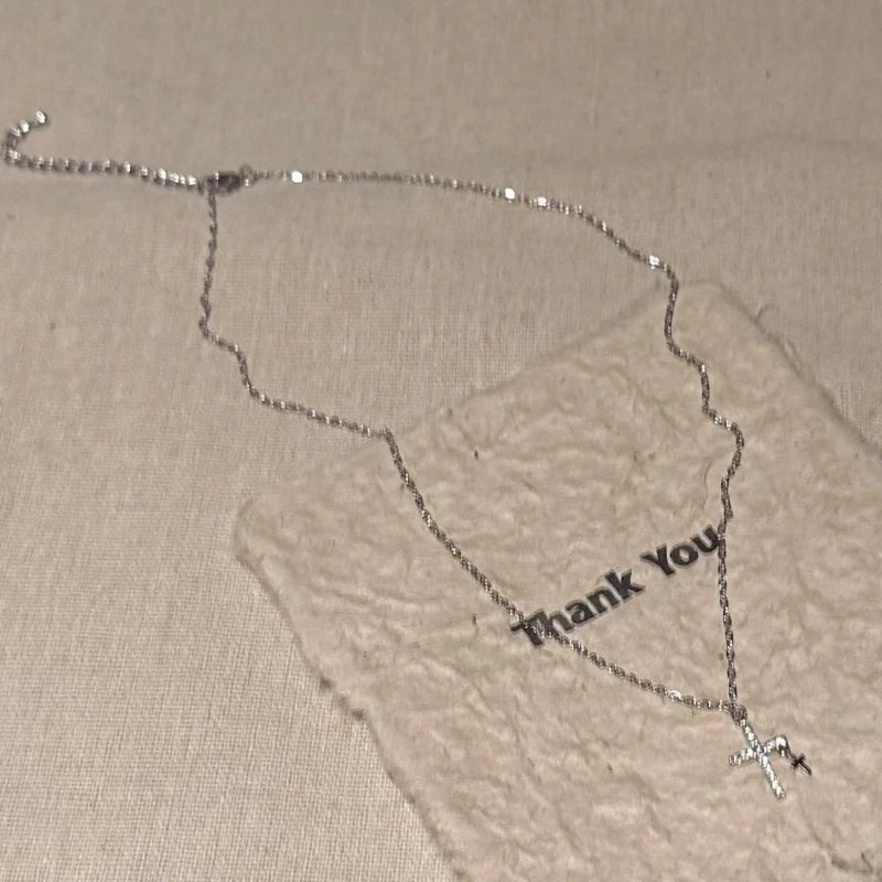 Lunavia Damesketting – Roestvrij Staal, Verstelbaar & Minimalistisch Design in Tijdloos Zilver