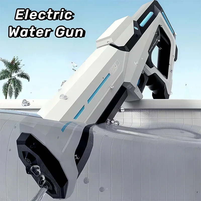 AquaBlaster Pistola d'aigua elèctrica – Reompliment automàtic Abast de 10 m