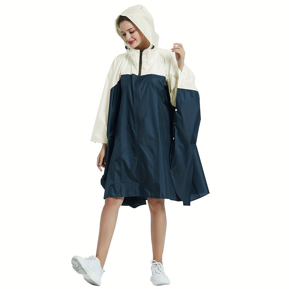 Maren – Waterdichte Regenjas met Capuchon – Voor Stad & Outdoor