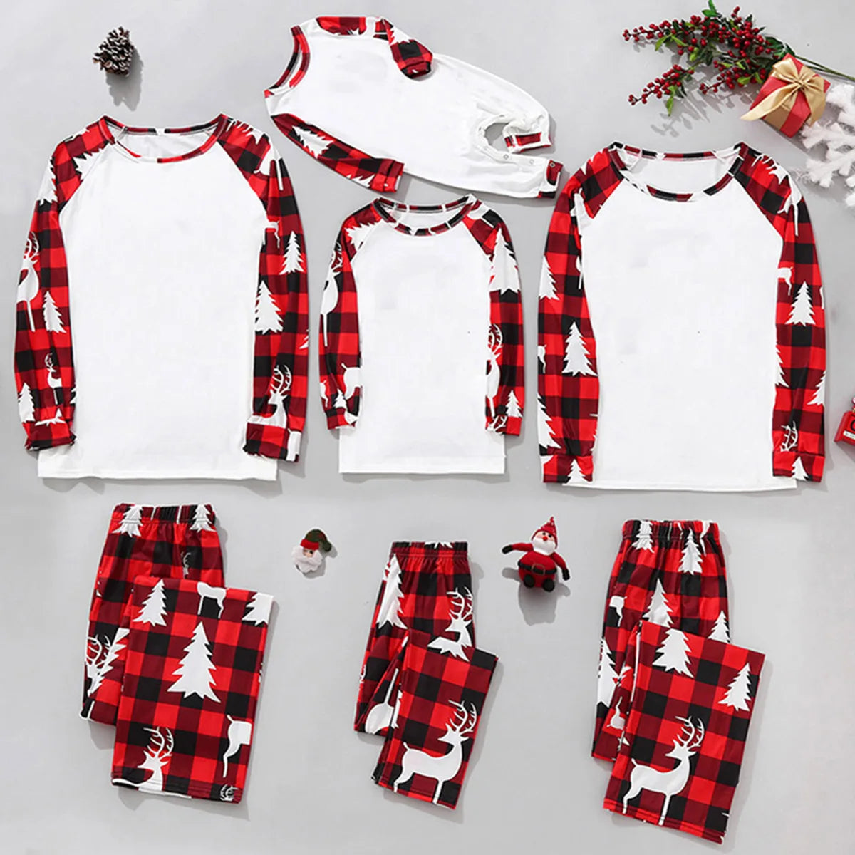 Gezins Pyjama Set voor Kerst – Mama, Papa en Kinderen 6