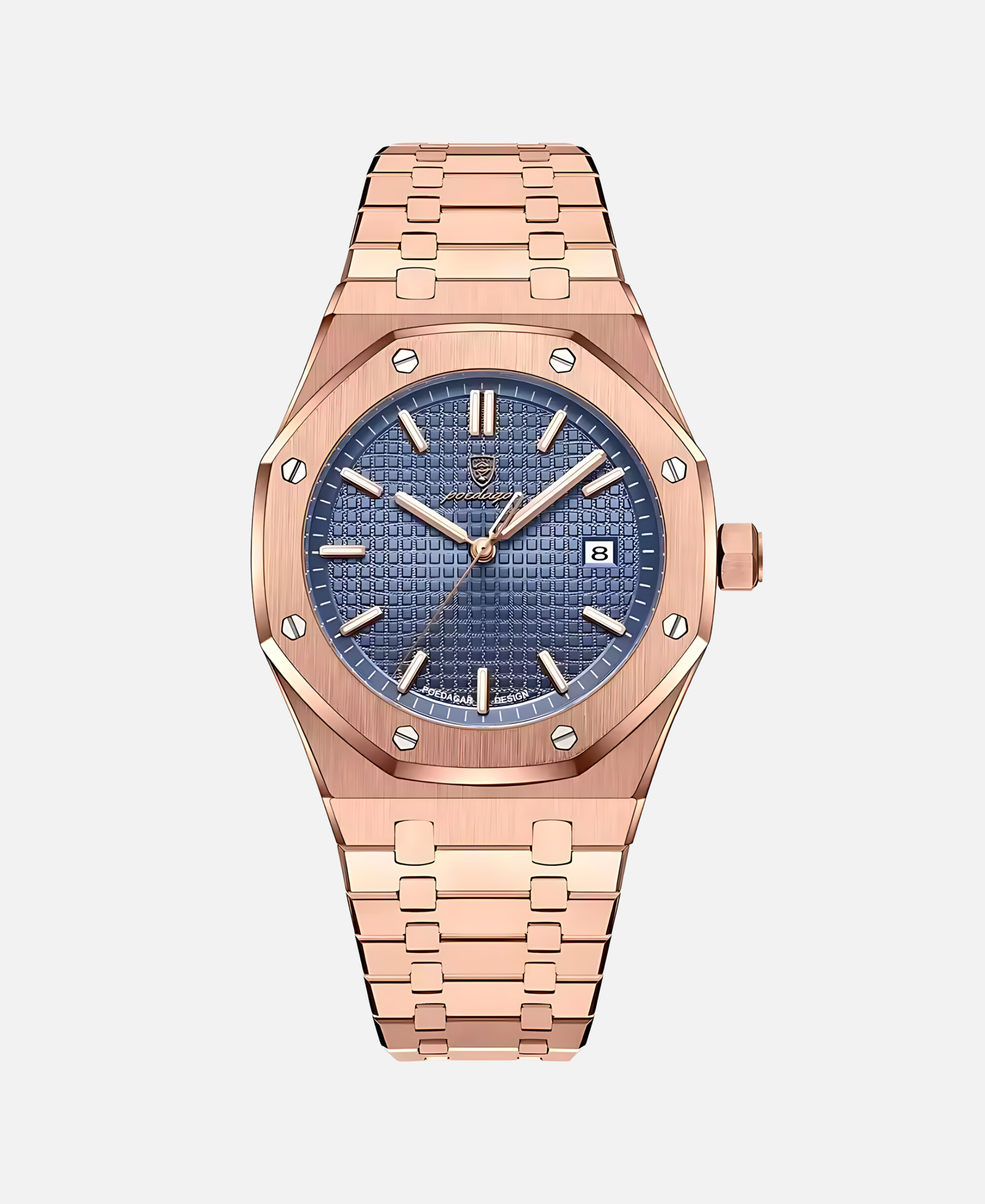 Montelario – Reloxo masculino minimalista con cristal de zafiro e resistencia á auga de 5 ATM