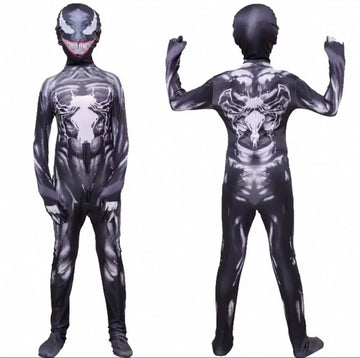 FrightFun – Costume di Halloween per Ragazzi Stile 3D – Abbigliamento per Travestimenti Bambini Multicolore