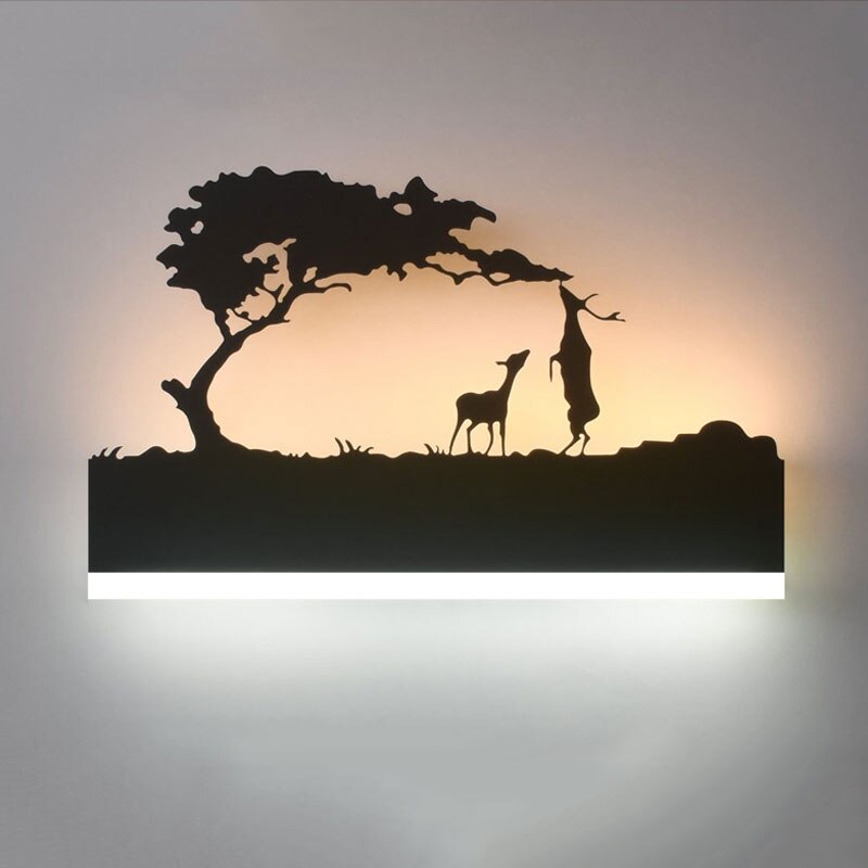 NovaVista LED Wandlamp – Decoratieve Designverlichting met Warm & Koud Lichtopties