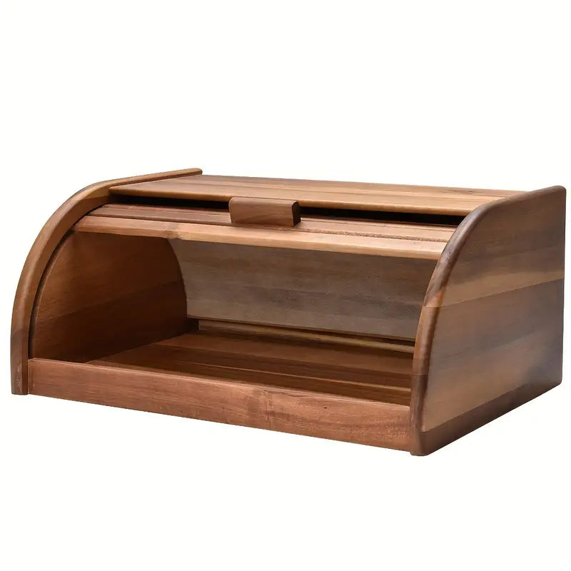 Woodora Caixa de Pão de Madeira – Design Sustentável & Respirável para a Cozinha