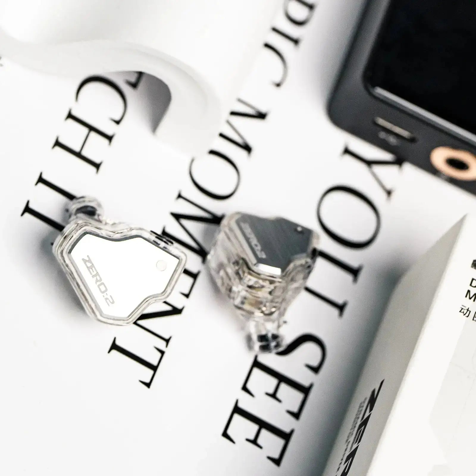 AudioPulse Zero 2 Auriculares Intraurais – Driver de 10mm e Cable OFC para Xogos