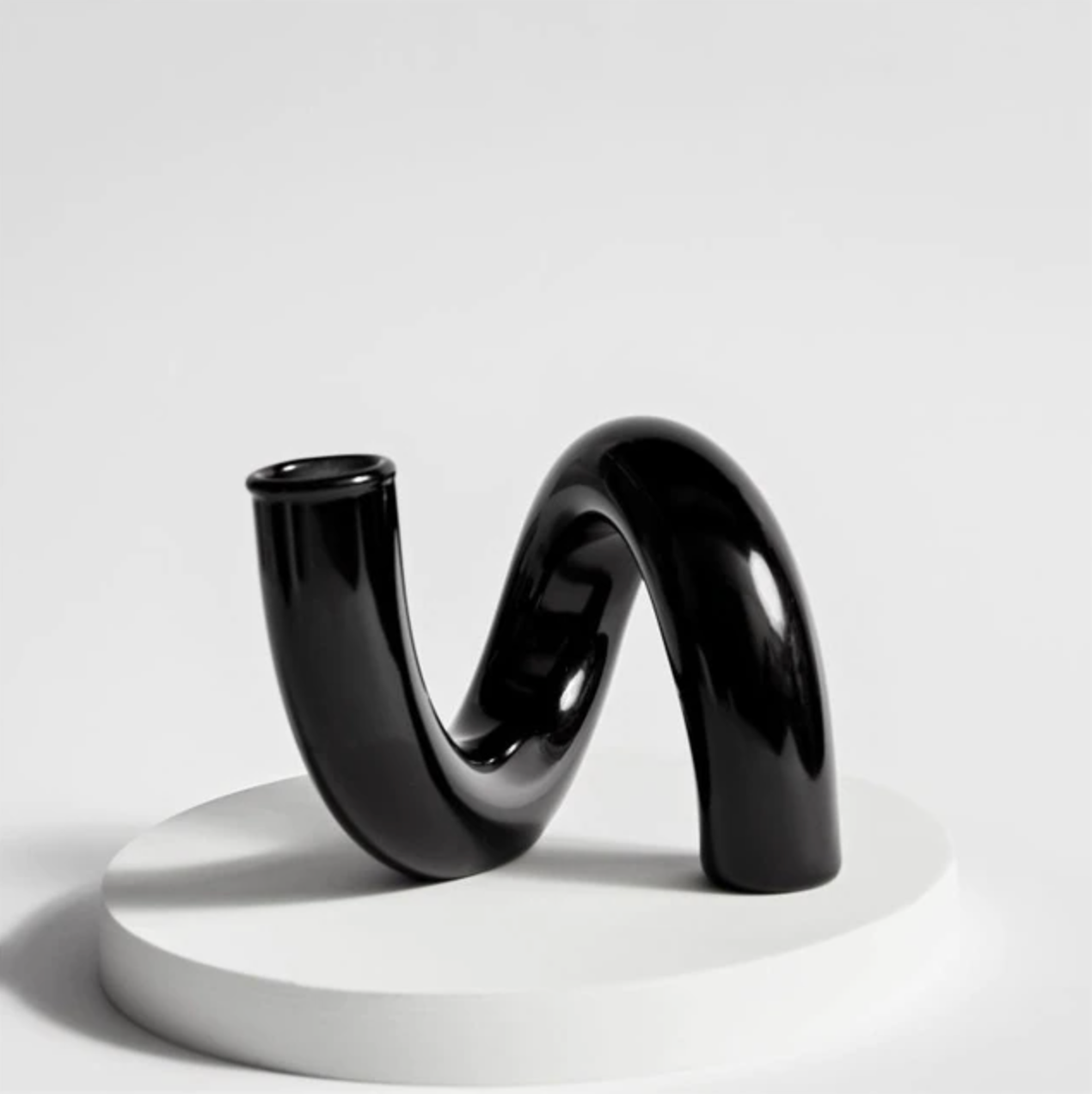 Aurevio gerro de vidre amb disseny d'ansa – borosilicat, tintat i durador