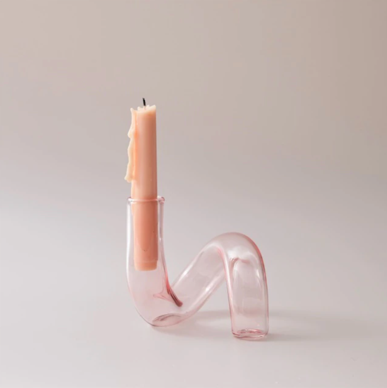 Aurevio gerro de vidre amb disseny d'ansa – borosilicat, tintat i durador