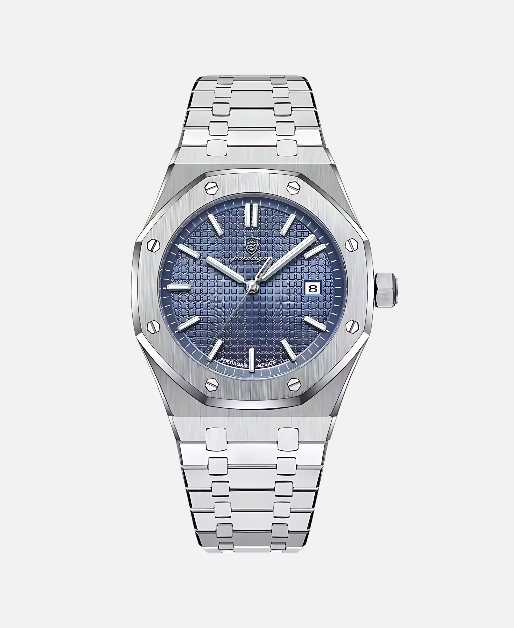 Montelario – Reloxo masculino minimalista con cristal de zafiro e resistencia á auga de 5 ATM