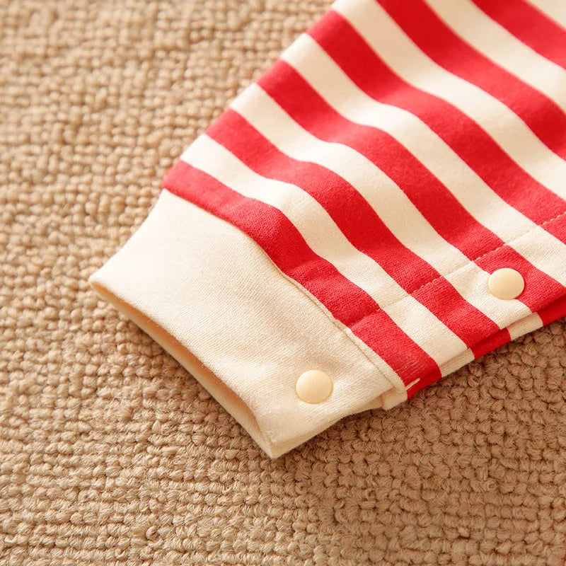 Kerstoutfit voor baby jongens met elanden, lange mouwen, 0-18 maanden 4