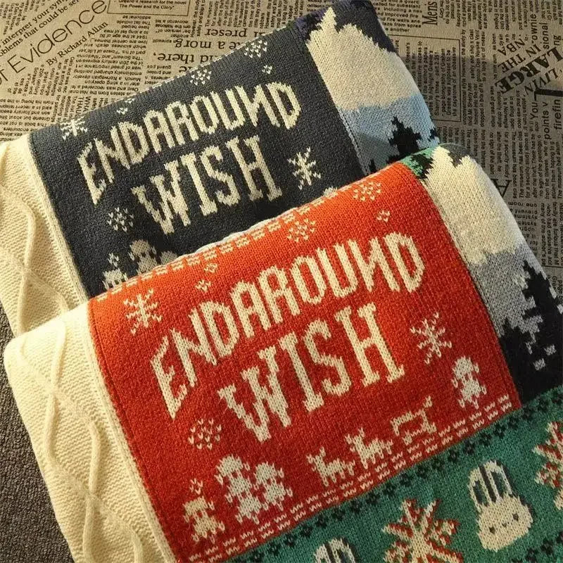 Kersttrui met lange mouwen voor mannen en vrouwen - Y2K stijl 5